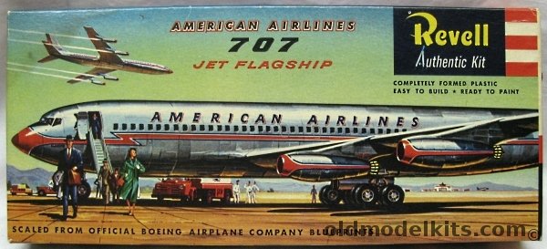 Revell 1/139 707 Flagship American Airlines 'S' Kit, H246-98 plastic model kit